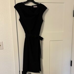 Calvin Klein Black Midi Dress